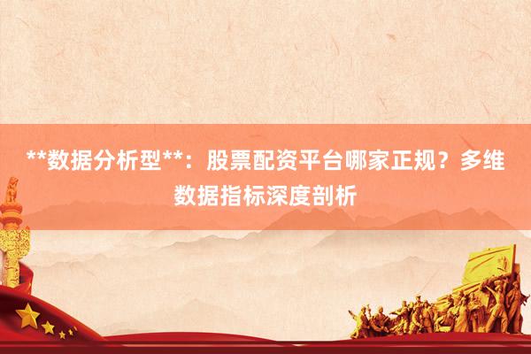 **数据分析型**：股票配资平台哪家正规？多维数据指标深度剖析