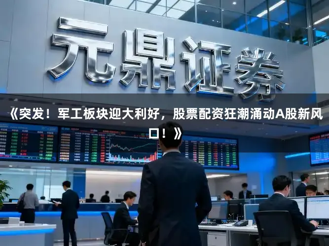 《突发！军工板块迎大利好，股票配资狂潮涌动A股新风口！》