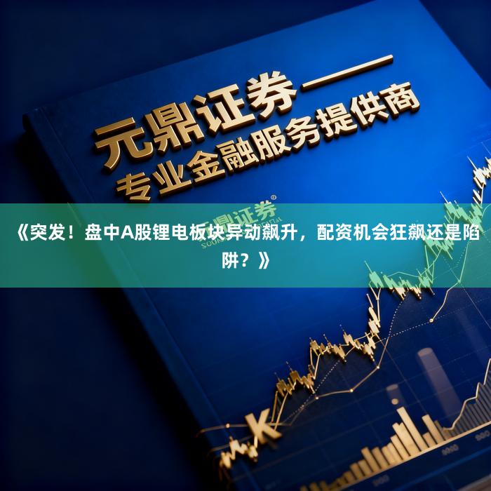 《突发！盘中A股锂电板块异动飙升，配资机会狂飙还是陷阱？》