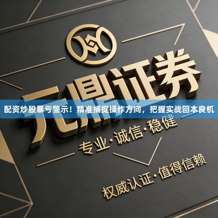 配资炒股暴亏警示！精准捕捉操作方向，把握实战回本良机